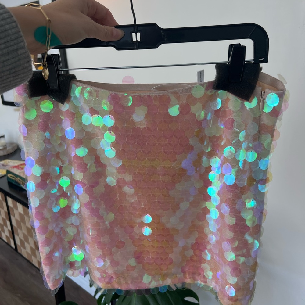 Helmut Lang Sequin Skirt Size 6!